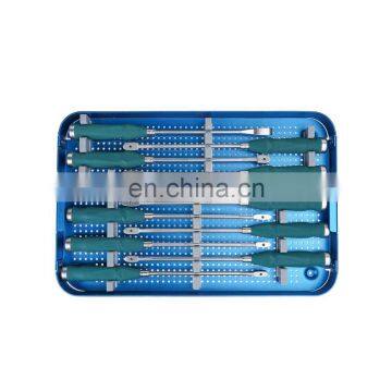 Excellent Quality Instrument Orthopedic PLIF Peek Cage & Lumbar Titanium Cage Instrument Set General Surgery Instrument Set photo-2