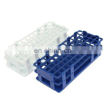 Scientific Plastic Test Tube Rack For  50 Tubes Holder Science Lab Stroge