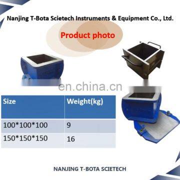 T-BOTA Concrete Plastic Two Part 150mm Single Cube Mould