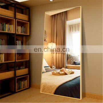 5mm grey back bathroom mirror with polished edge