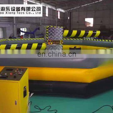 Outdoor Popular inflatable game inflatable wipe out game inflatable meltdown sale  for 8 people with controller