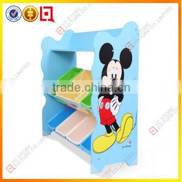 Nice printed counter top children toys rack