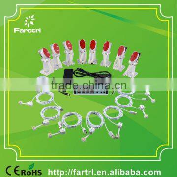 100% Secure for Retails Store 8 USB Ports Multi-port Used Desk Stand Lock Cable With Charger and Alarm photo-3