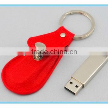 leather USB pen drive with real chips