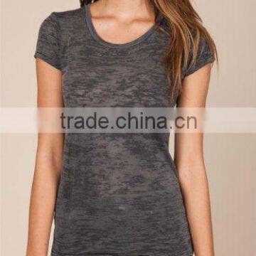 oem burn out t shirt tank