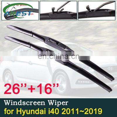 Car Wiper Blade for Hyundai i40 2011~2019 Car Wiper Blade Front Windscreen Windshield Wipers Car Accessories 2012 2013 2014 2015