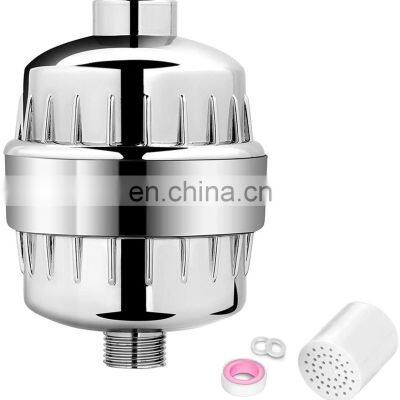High Output Revitalizing Shower Filter - Reduces Dry Itchy Skin, Dandruff, Eczema- Chrome photo-3