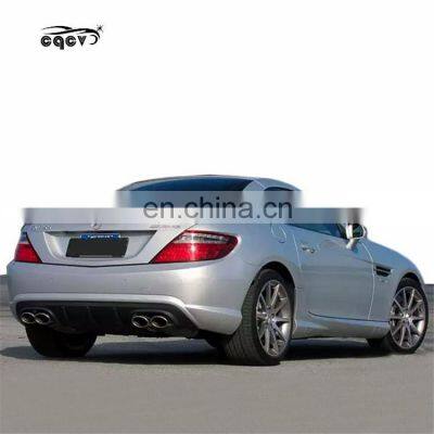 High Quality PP Material A&MG Style Body Kit for Mercedes Benz Slk Class R172 Front Bumper Rear Bumper and Side Skirts