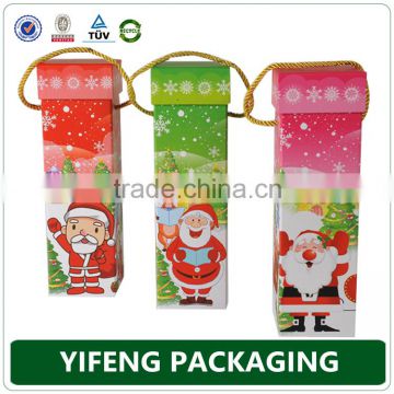 Professional custom Christmas Gift Box / Christmas Gift Packaging Box Wine box