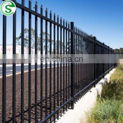 Hot sale 6ft high aluminum security fence for residential