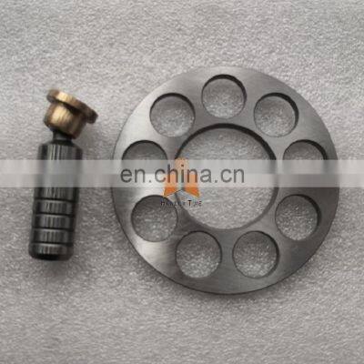 Excavator PC120-5 Repair hydraulic pump spare parts for HPV55 hydraulic piston shoe and set plate