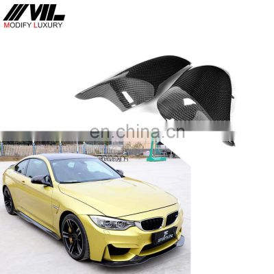 M3 M4 Replacement Carbon Fiber Side Mirror Covers for BMW F80 M3 F84 M4 2015-2018