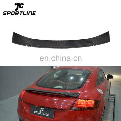 TT 8J Caractere Style Carbon Fiber Rear Trunk Spoiler for Audi 2007-2010