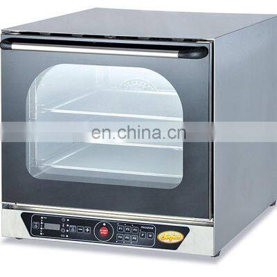 Stainless Steel Bakery Bread Cake Baking Convection Steam Electric Oven