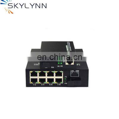 Ethernet 10/100M 4 Port Single Fiber Single Mode Tx 1310/Rx 1550 nm SC 20km Media Converter photo-2