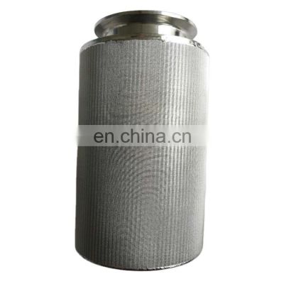 Metal sintering respirator filter core, stainless steel sintering filter,Vacuum feeding machine cartridge