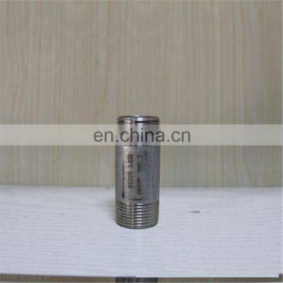 Fashion Attractive Design Factory Price Direct Supply Stainless Steel Pipe Fittings Swage Nipple