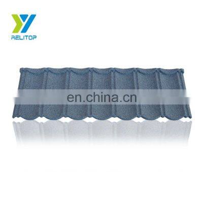 Aluminum Zinc Galvanized of Roof Sheets Covering Materials Stone Coated Steel Roofing Tile for Ghana Classic Types photo-5