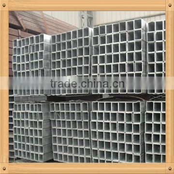 Square pipe zinc plated Erw