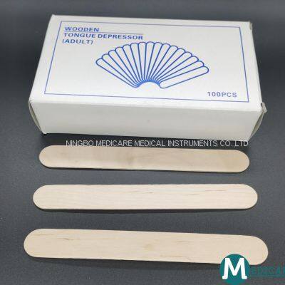 Tongue Depressor Wooden Sterile Tongue Depressor