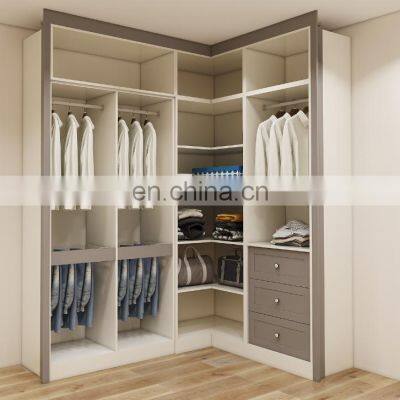 Free design wardrobe design modular furniture walk in closet bedroom modern wardrobes