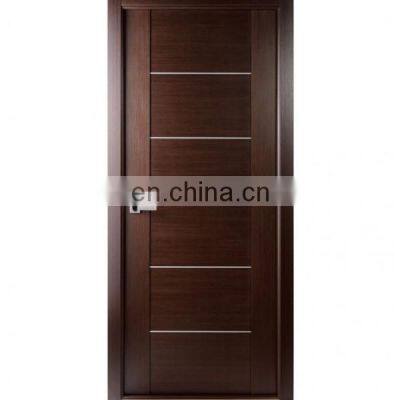 single modern office kitchen partition interior sliding wooden door with aluminum