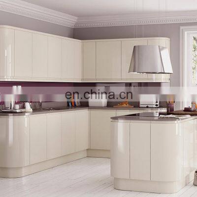 Contemporary Melamine Mini u Shaped Kitchen Cabinet Doors photo-4
