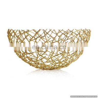 gold plated new fancy designer bowl