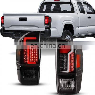 GELING Factory High Quality 12V 24V Black Housing Side Tail Light For Toyota Tacoma 2016-2021