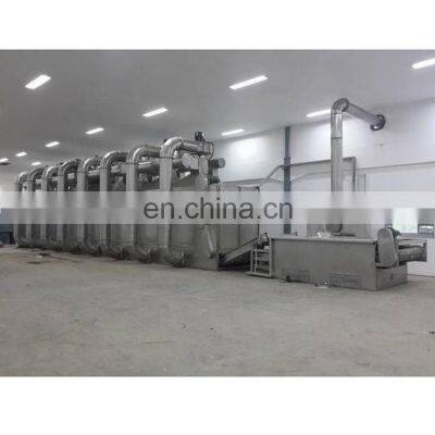 Hot sale PLC control DW series SS304 mesh vacuum belt dryer for chemical industry