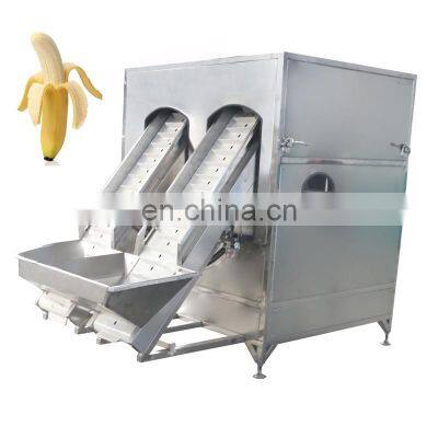 Industrial Green yellow banana plantain peeling peeler machine