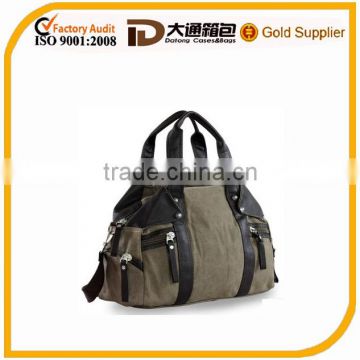 Customized men canvas travel bag with high quality