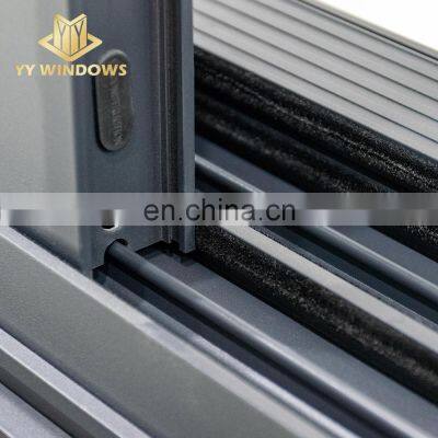 YY WINDOWS AS2047 Aluminum Sliding Door With Interior Sliding Door With Screen photo-5
