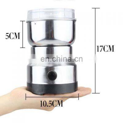 2021 Portable Stainless Steel Grinder Coffee Spice Nuts Grains Bean Mini Electric Grinder photo-2