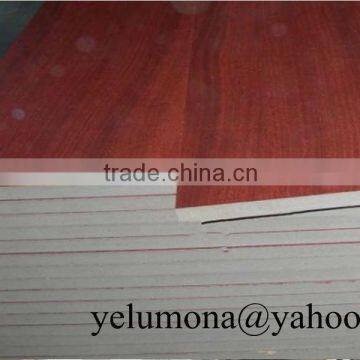 16mm melamine white mdf from china