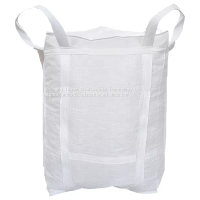 bulk ton bags for gypsum Factory sale pp fibc bag 500kg jumbo big sand bags with logos