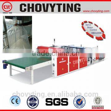 Big thick heavy plastic PE bag fly cutting bags machine