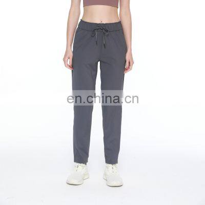 New Arrival Women Casual Fitness Workout Pants Sports Running Gym Wear Yoga Women Loose Casual Jogger With Pockets photo-5