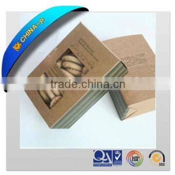 custom full color printing paper cookie packaging