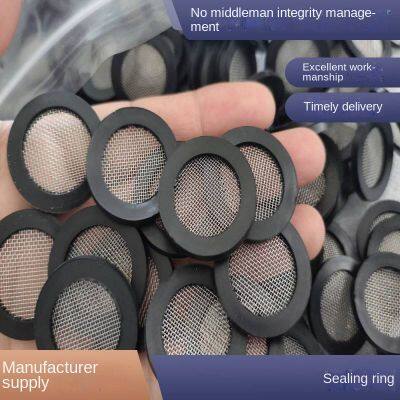 Rubber Filter Screen, Dn20 Water Meter Filter Screen, Rubber Edge-banded Filter Screen Pad, 304 Filter Screen, 40 Mesh Plane Seal, Yufeng photo-5