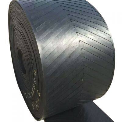 Polyester Abrasion Resistant V Pattern Conveyor Belt Ep Belt photo-3