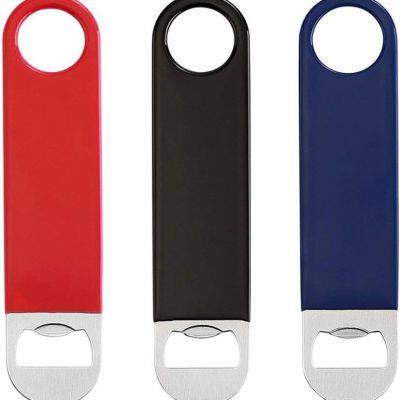 Heavy Duty Stainless Steel Flat Bottle Solid Beer Openers Opener, 7 inches
