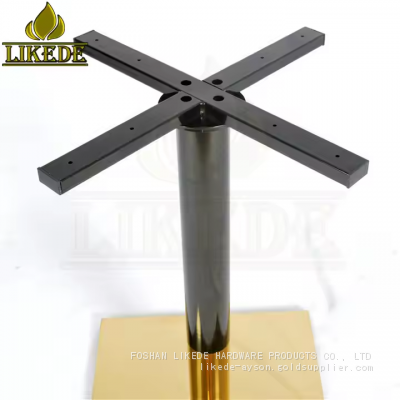 Hot Sale Swivel Bar Stool Base 304# Stainless Steel Metal Bar Chair Legs photo-3