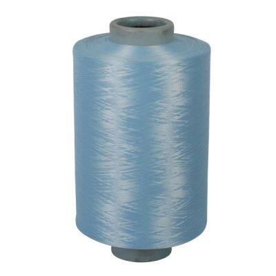 GRS/TC polyester yarn DTY 150D 300D dope dyed colors China Manufacturer