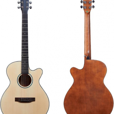 Wholesale Musical Instrument YAN/OEM YN-40 40 Inch Acoustic Guitar (Spruce Plywood Top, Nanyang Plywood Back&Sides) Matte Finish