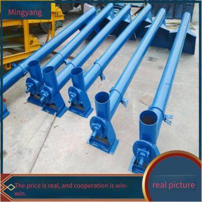 Buckwheat Electric Screw Elevator, Auger Concrete Feeding Machine Equipment, Φ219 Pulverized Coal Circular Pipe Conveyor photo-3