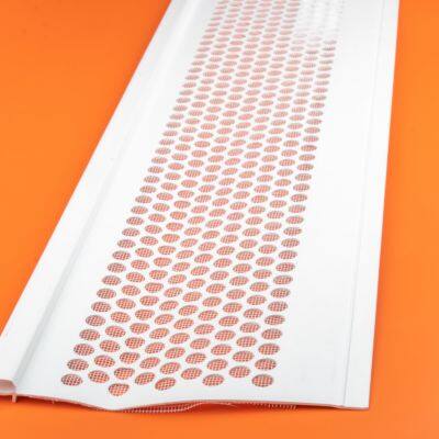 Factory Direct Sale Leaf Protection PVC Gutter Guard Vinyl Mesh Guard photo-4
