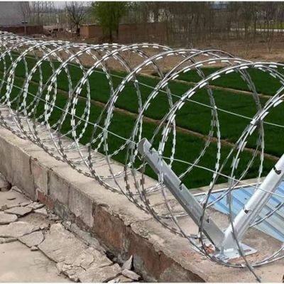 Industrial-Grade Razor Wire for Construction Site Security