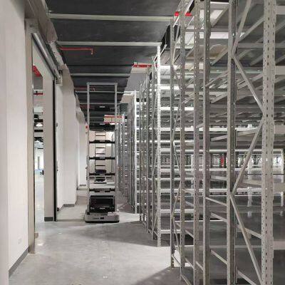 Robust Metal Storage Racks for Automatic Warehouse Systems - Custom Colors