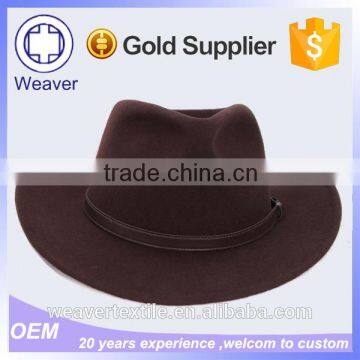 China Top Ten Selling Products Wide Brim 100% Wool Felt Hat Blank Wholesale